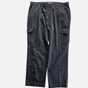 Chaps Cargo Pants Men's Size 44 x 32 Navy Blue New Rare Older Style